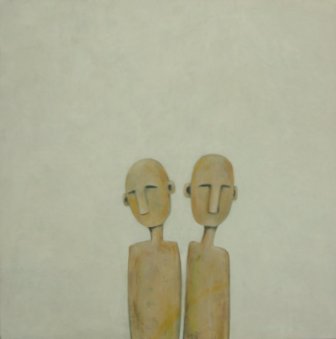 Maleri: 2 mænd